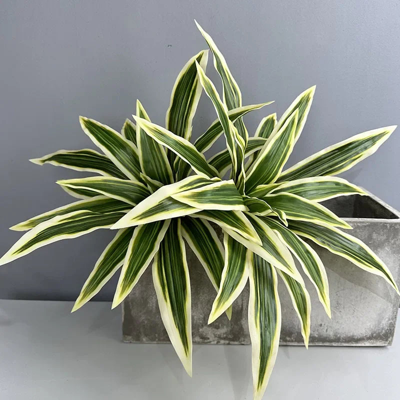 agave artificiel 15 feuilles décoration florale pour intérieur - vue 5 sur 13