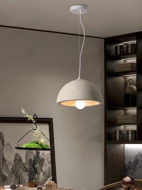 Minimalistischer nordischer Wabi Sabi Kronleuchter für Restaurant und Bar - vue 5 sur 11
