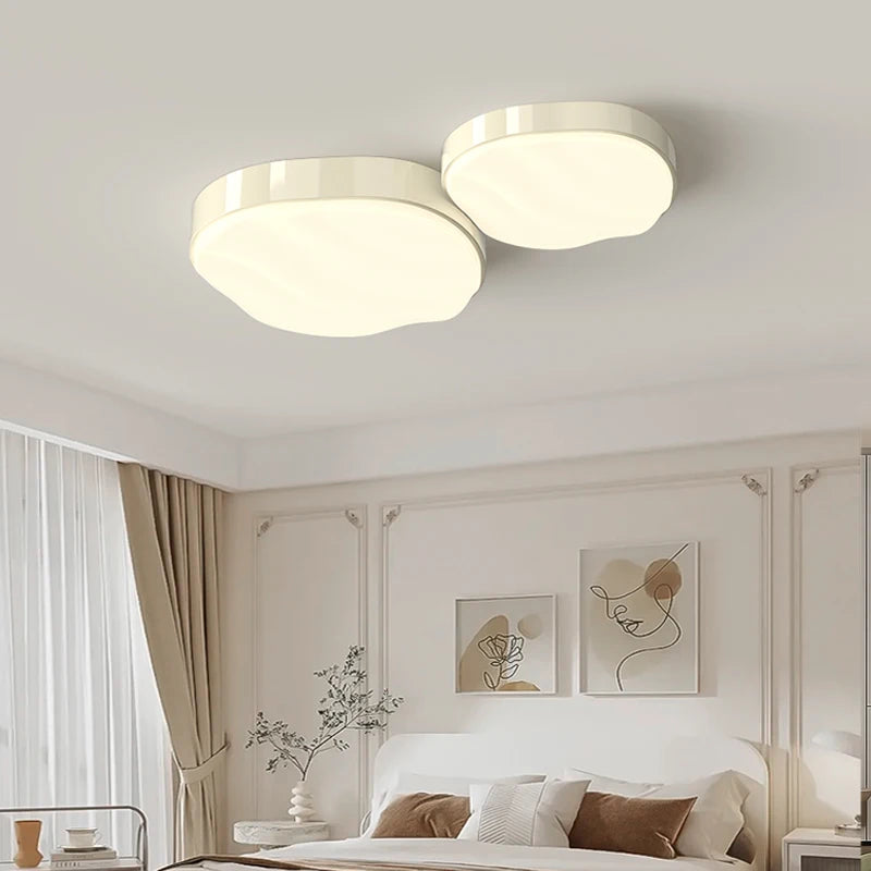Plafonnier design moderne à leds brillant protection des yeux décoratif - vue 4 sur 10