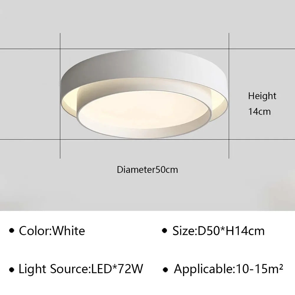 Ultraflacher moderner LED-Kronleuchter für die Innendekoration