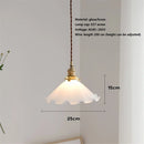 Pendelleuchte aus Messing und Glas – ideal für Loft