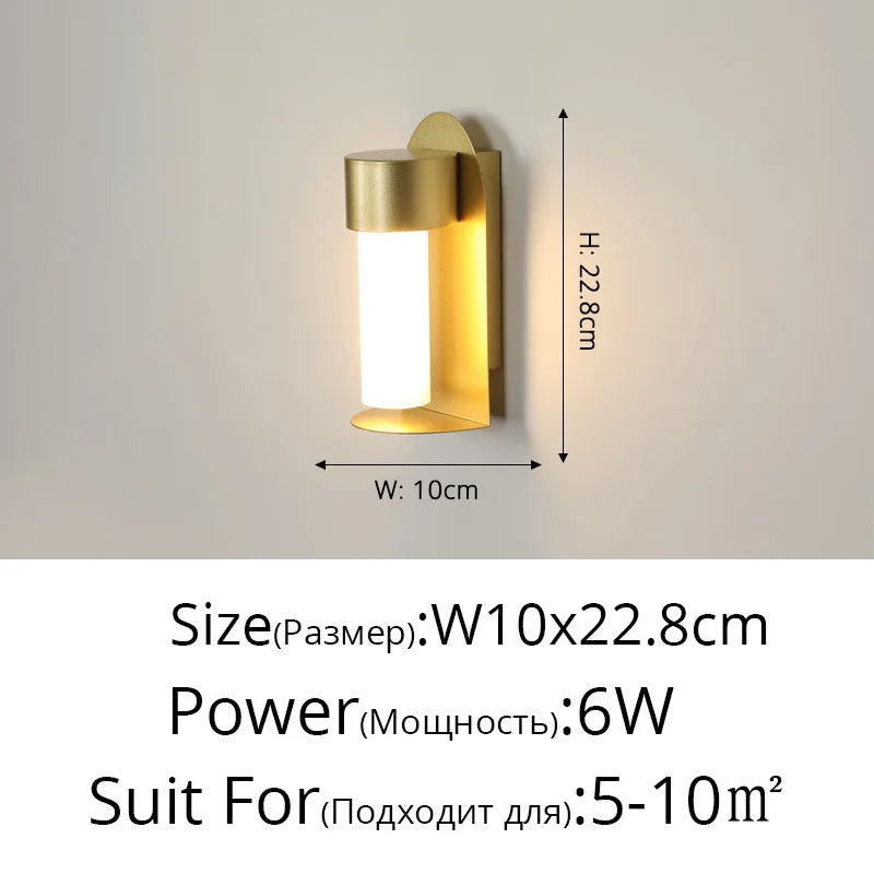 applique murale led étanche décorative pour intérieur et extérieur - vue 13 sur 12