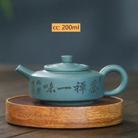 Theiere yixing argile 200ml artisanale filtre integre zisha
