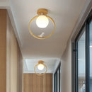 plafonnier nordique en bois led avec 3 températures de lumière