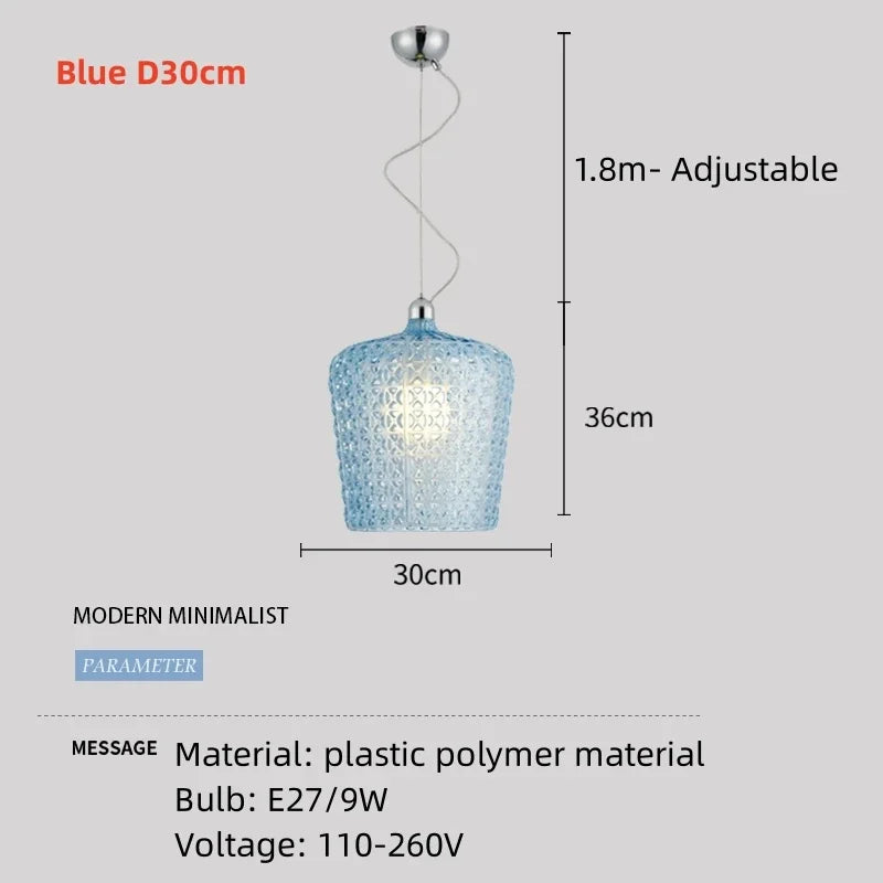 Moderner italienischer Kronleuchter mit LED-Acrylbeleuchtung - vue 14 sur 16