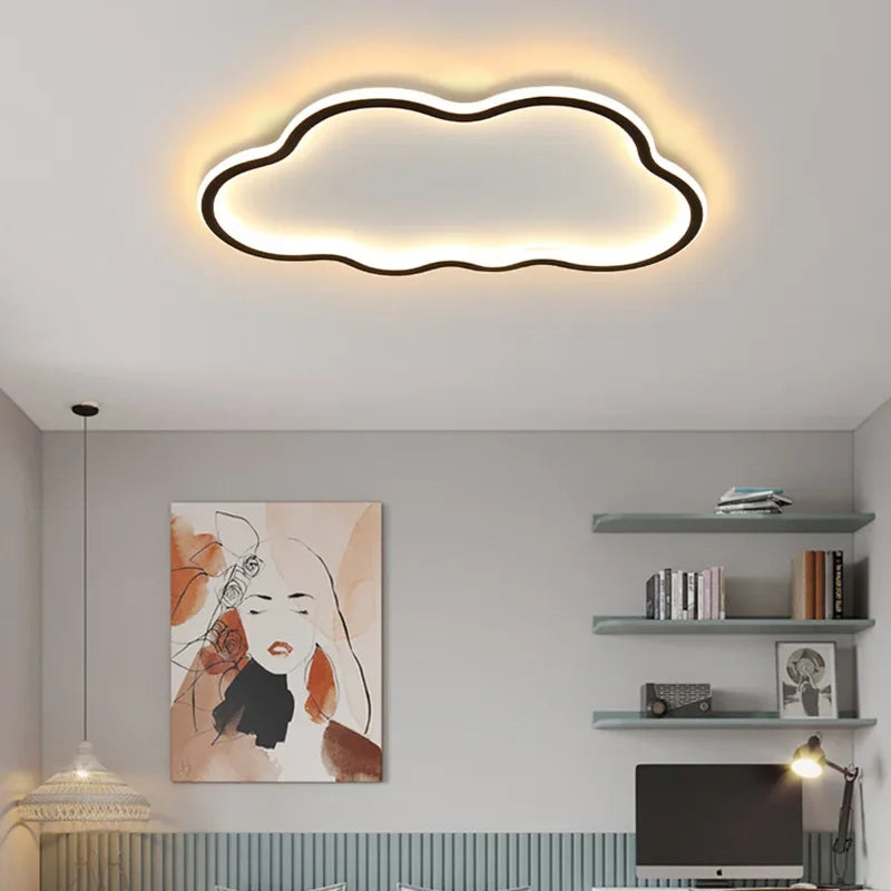 plafonnier led moderne pour décoration intérieure et ambiance chaleureuse - vue 5 sur 10
