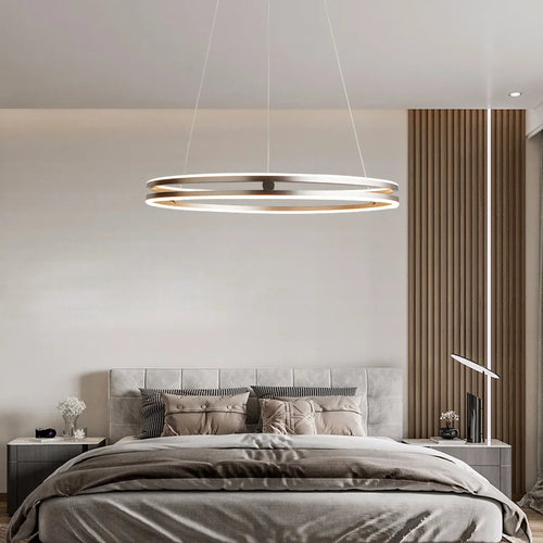 lustre circulaire moderne pour décoration intérieure créative et élégante - vue 4 sur 15