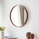 miroirs décoratifs ronds adhésifs pour salle de bain et décoration murale