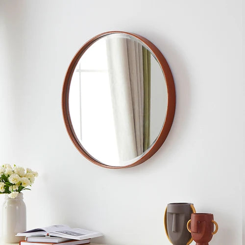miroirs décoratifs ronds adhésifs pour salle de bain et décoration murale - vue 11 sur 11