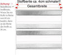 Store enrouleur double persienne tissu pour chambre salon