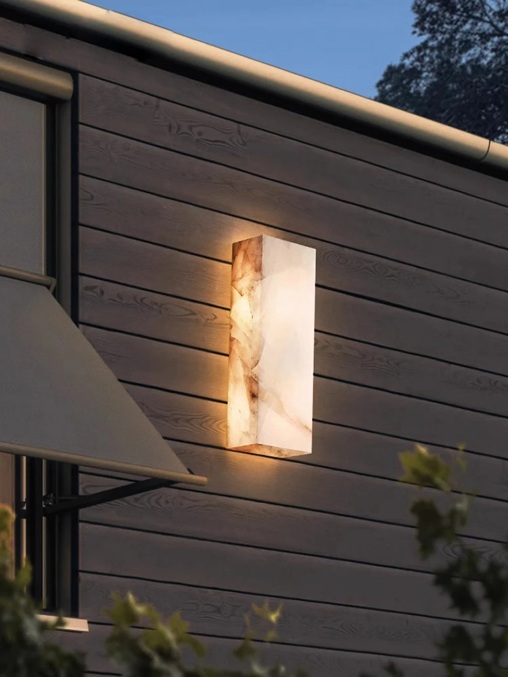 applique murale en marbre naturel étanche pour extérieur - vue 10 sur 9