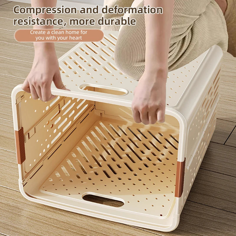 panier à linge pliable avec roulettes grande capacité multifonctionnel - vue 5 sur 14