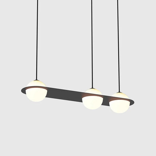 Kreative minimalistische Pendelleuchte mit geometrischem Design für Geschäftsräume - vue 4 sur 11