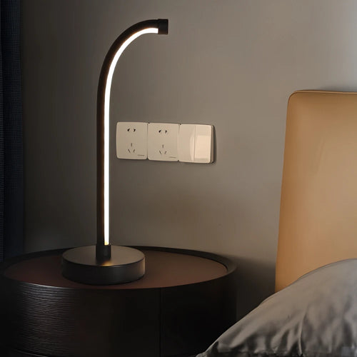 LED-Tischlampe mit Touchfunktion und drei einstellbaren Lichtfarben - vue 3 sur 7