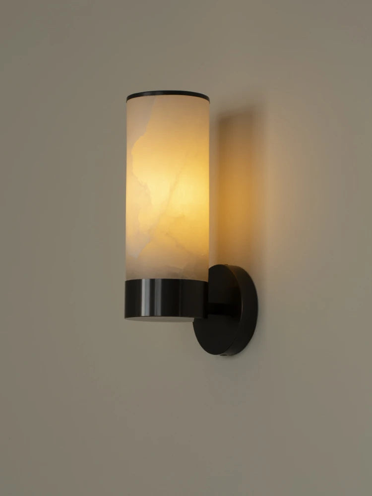 Applique murale led minimaliste moderne en marbre naturel