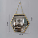 miroir mural rond créatif pour décoration intérieure et maquillage