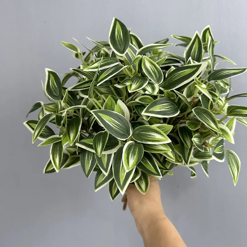 feuilles artificielles en plastique pour décoration florale intérieure - vue 5 sur 15