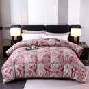 New 95 printed hotel down quilt thickened warm white goose down winter quilt , easy temperature locking
