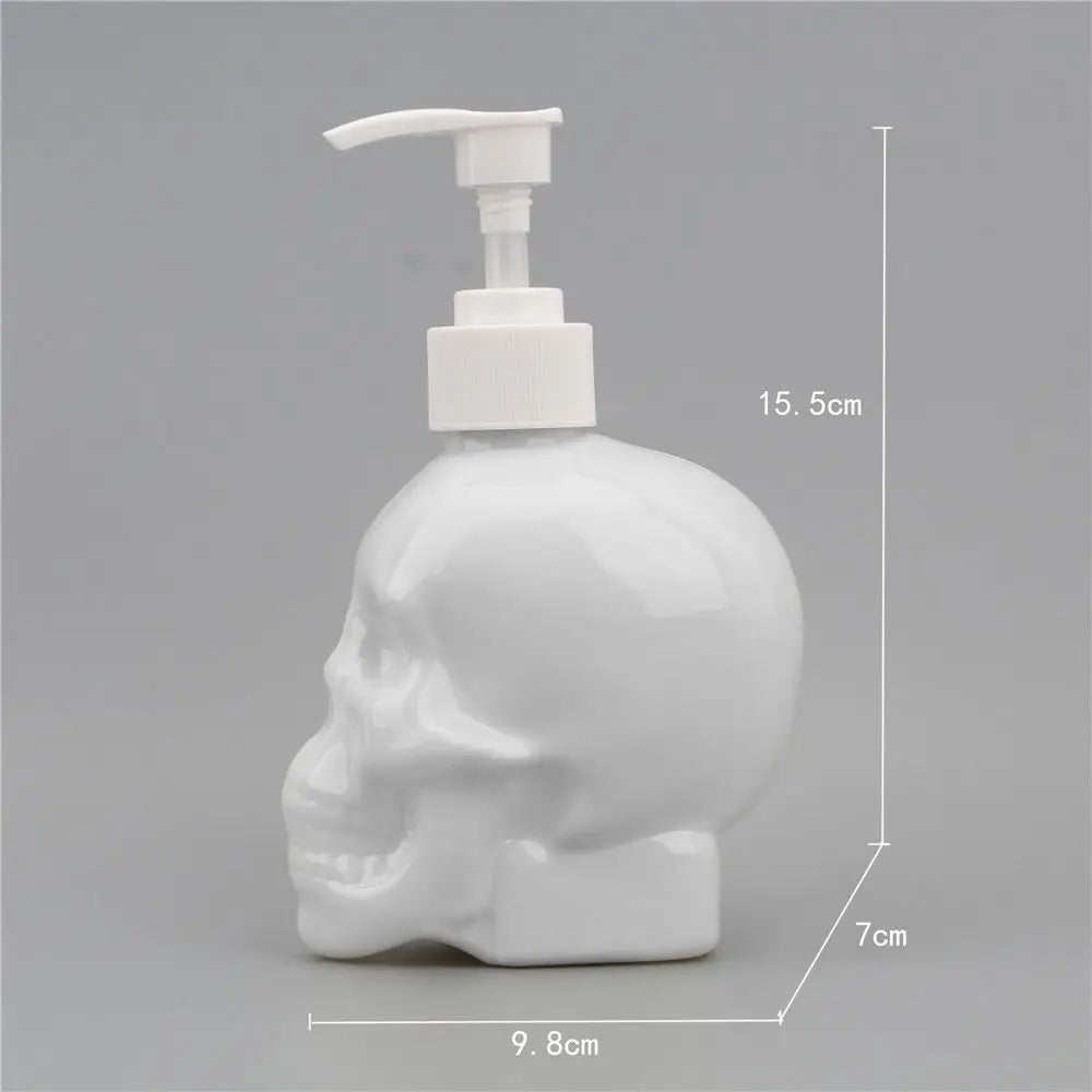 distributeur de savon crâne gothique pour décoration halloween - vue 7 sur 7