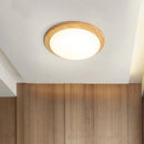 plafonnier grain de bois moderne pour décoration maison