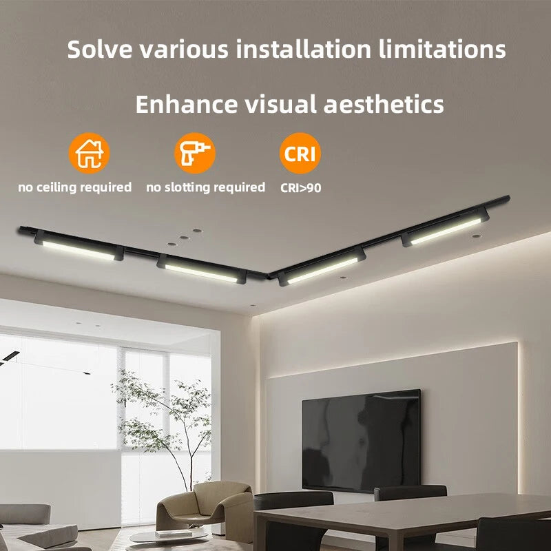 LED-Spot für Schienensystem zur Beleuchtung von Geschäften - vue 5 sur 25
