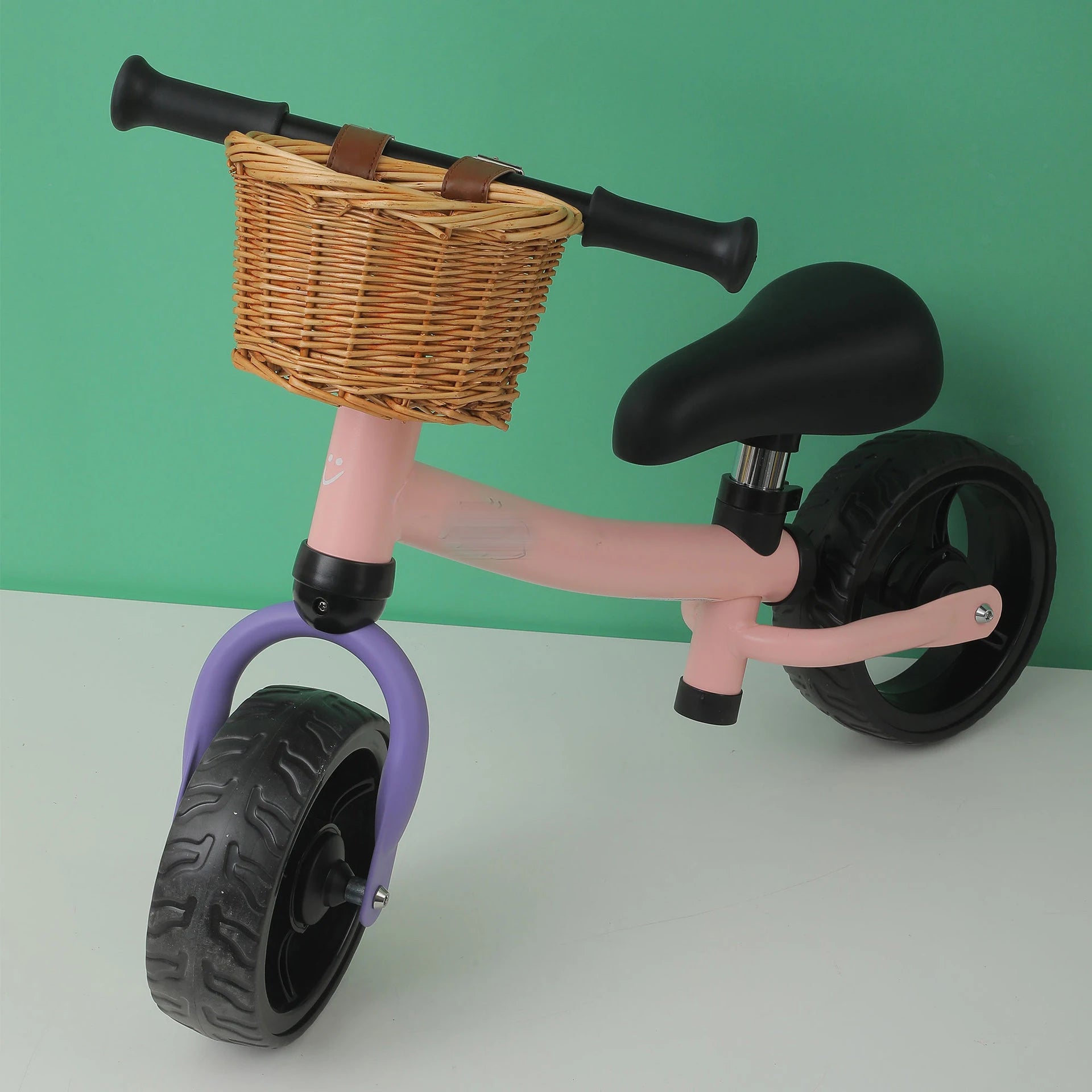 panier en osier tressé pour vélo et scooter enfants durable imperméable - vue 9 sur 8