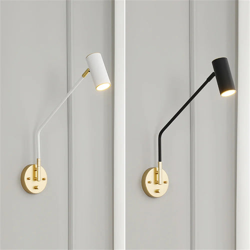 Moderne schwenkbare Wandleuchte mit Dimmer dekorativ - vue 2 sur 8
