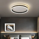 Moderne minimalistische LED-Deckenleuchte für das Arbeitszimmer, kreativ und atmosphärisch