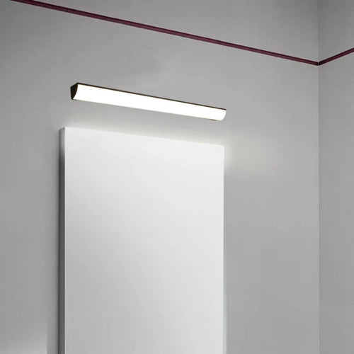 Wandleuchte Spiegel Aluminium Schlichte Linie - vue 2 sur 10