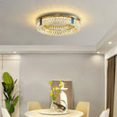 Runde LED-Deckenleuchte im nordischen Design aus Edelstahl – neues Modell