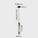 Moderne LED-Wandleuchte aus Messing und dekorativem Glas