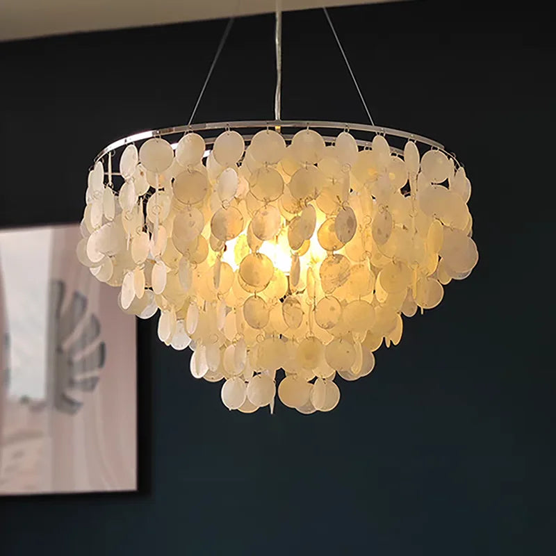 suspension en métal doré pour intérieur élégant - vue 3 sur 18