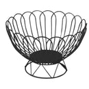 Iron Wire Fruit Basket, Fruit Storage Bowls Decorative Stand for Kitchen Counter