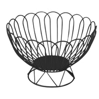 Iron Wire Fruit Basket, Fruit Storage Bowls Decorative Stand for Kitchen Counter