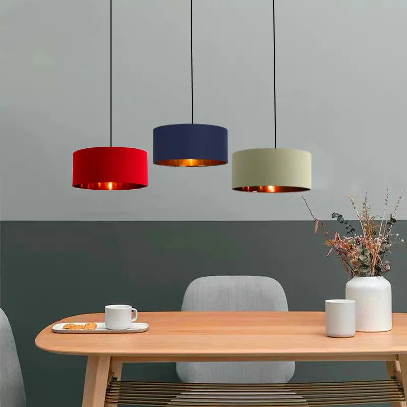 lustre en lin pour décoration intérieure moderne et élégante - vue 4 sur 11