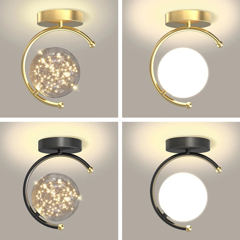 lustre intérieur led nordique éclairage décor fixtu
