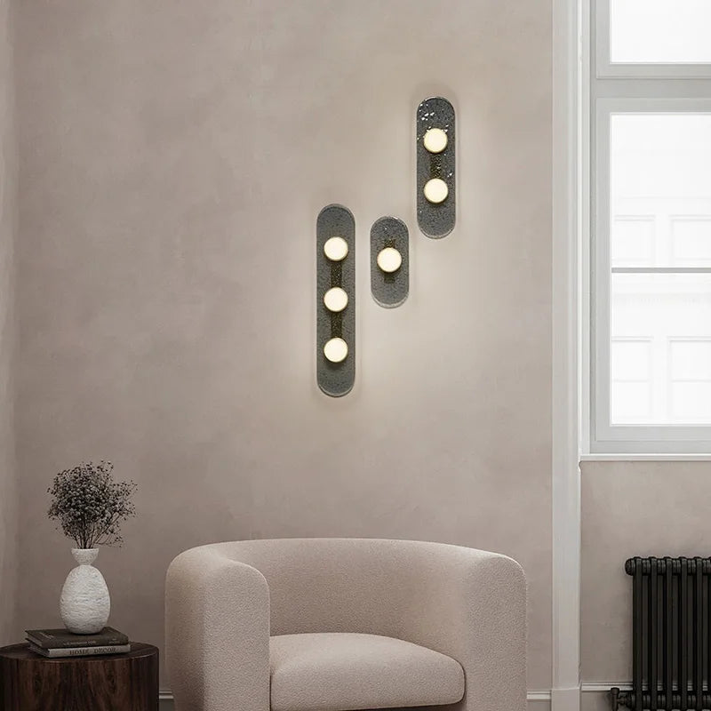 applique murale led en cuivre haut de gamme simple art - vue 5 sur 12