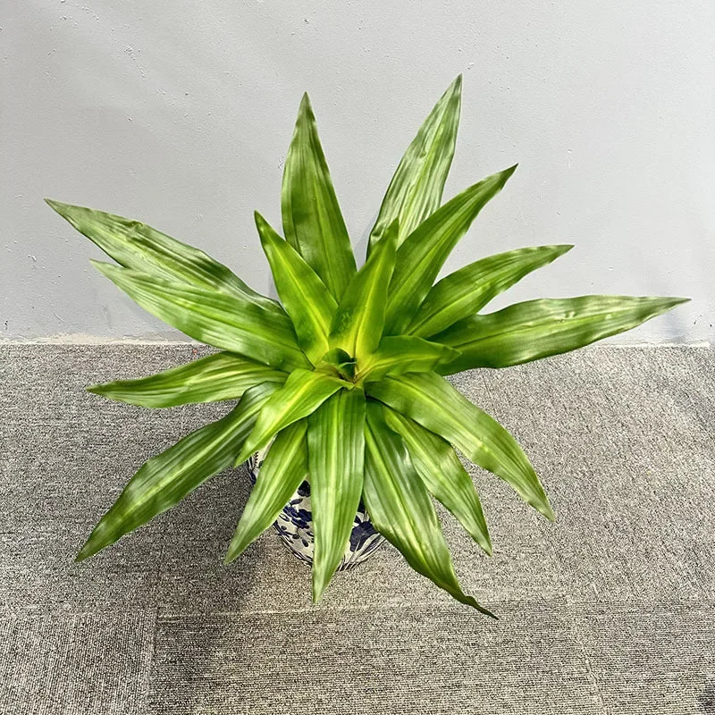 agave artificiel 15 feuilles décoration florale pour intérieur - vue 12 sur 13