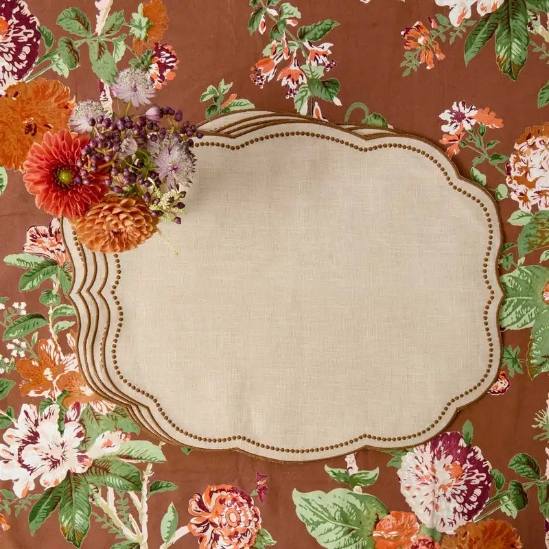 Serviette de table coton style moderne pour repas - vue 3 sur 7