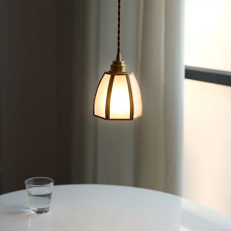 iwhd 2022 	 nordique verre led suspension luminaires cuivre moderne éclairage - vue 9 sur 24
