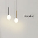 Moderne Nachttischlampe in Ei-Form für kreative Innenräume