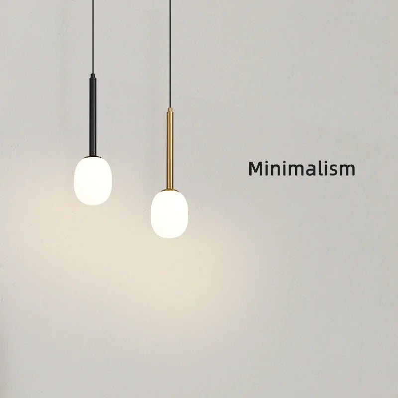 Moderne Nachttischlampe in Ei-Form für kreative Innenräume - vue 3 sur 8