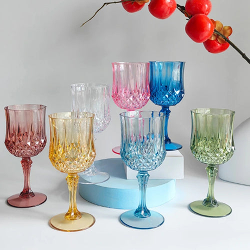 Flutes champagne plastique acrylique elegantes pour fete mariage