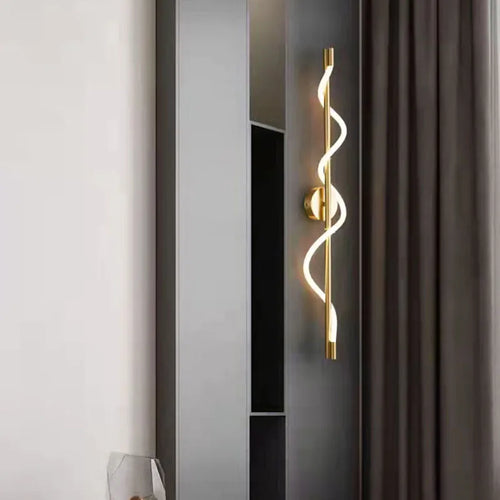 Wandleuchte aus Messing mit Fernbedienung und Dimmer - vue 3 sur 12