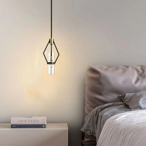 Moderne Pendelleuchte aus Glas mit verstellbarem Kabel für den Innenbereich - vue 5 sur 7