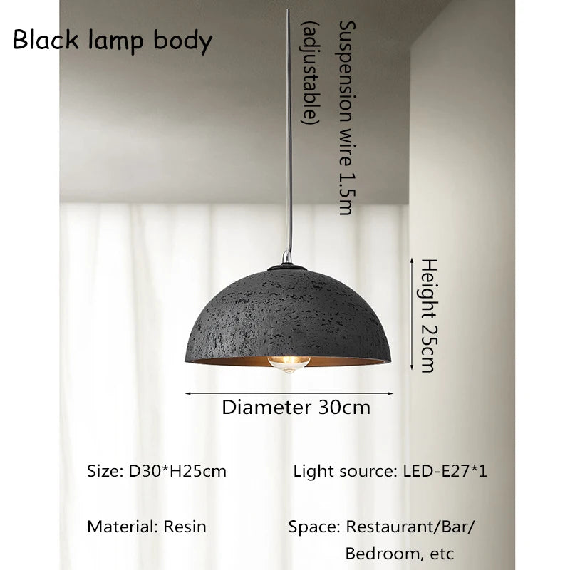 lustre japonais wabi sabi pour décoration moderne nordique