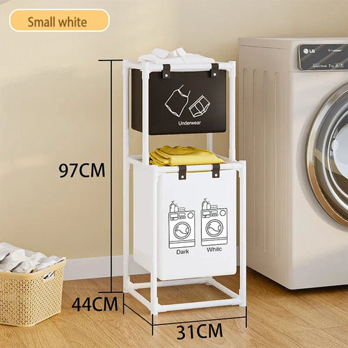 Laundry Baskets Folding laundry basket, dirty clothes storage bag, large capacity clothes basket for bathroom use - vue 11 sur 12
