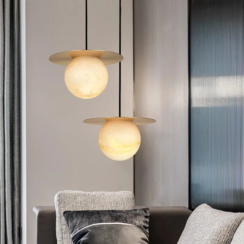 Suspension en marbre au design moderne - vue 8 sur 27