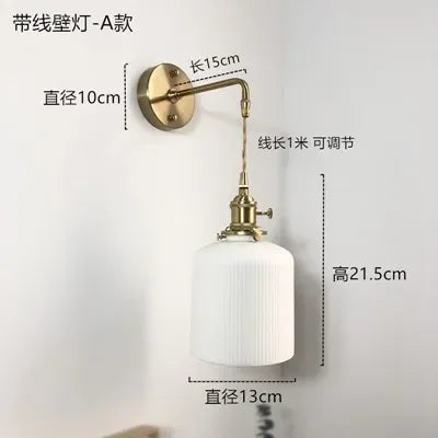 Kronleuchter aus Keramik im japanischen Retro-Stil, minimalistisch, für Innendekoration