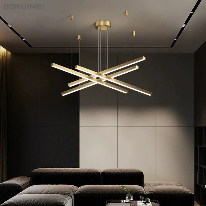 suspension moderne créative pour décoration intérieure interchangeable - vue 2 sur 9